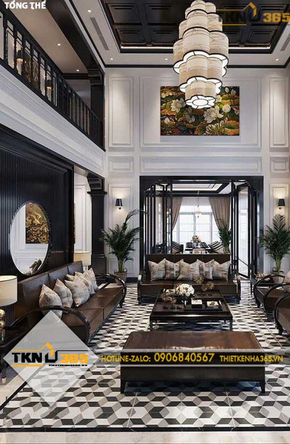 Thiết kế nội thất kết hợp phong cách Nhật cho chị My ở Vĩnh Long