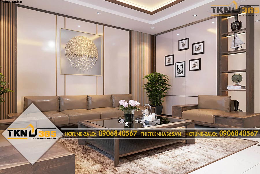 Thiết kế nội thất siêu đẹp cho anh Hoà ở Bình Dương