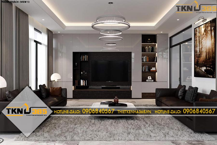 Thiết kế nội thất độc đáo cho anh Tuấn ở Đồng Nai