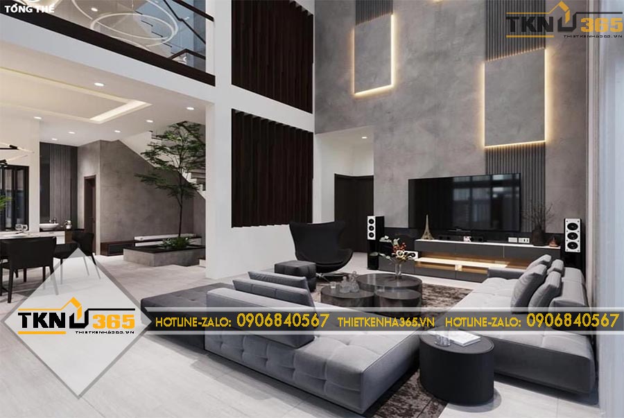 Thiết kế nội thất hiện đại cho cho anh Thành ở Long Xuyên