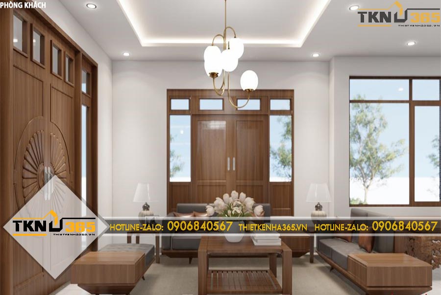 Thiết kế nội thất sang trọng cho chị Thanh ở Bà Rịa