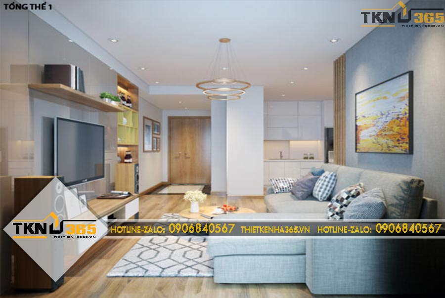 Thiết kế nội thất nhà hiện đại cho anh Công ở Tiền Giang