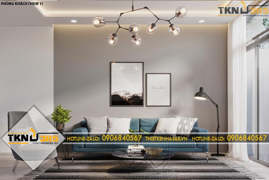 Thiết kế nội thất phong cách đương đại Mi ở Khánh Hoà