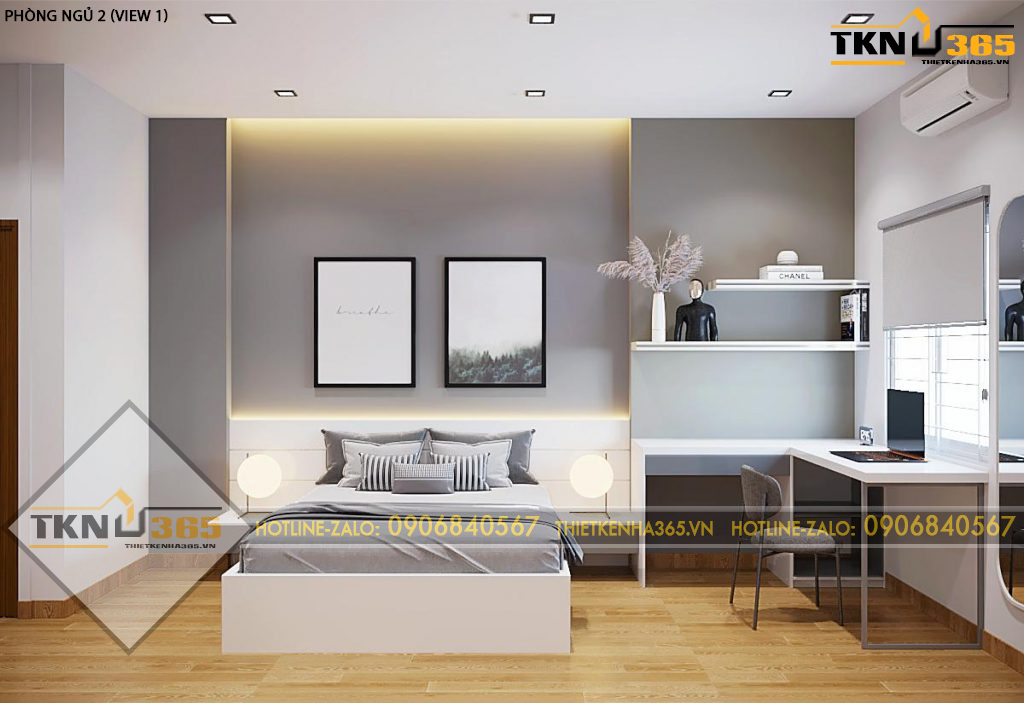 Thiết kế nội thất phong cách Brutalism cho anh Hiền ở Lâm Đồng