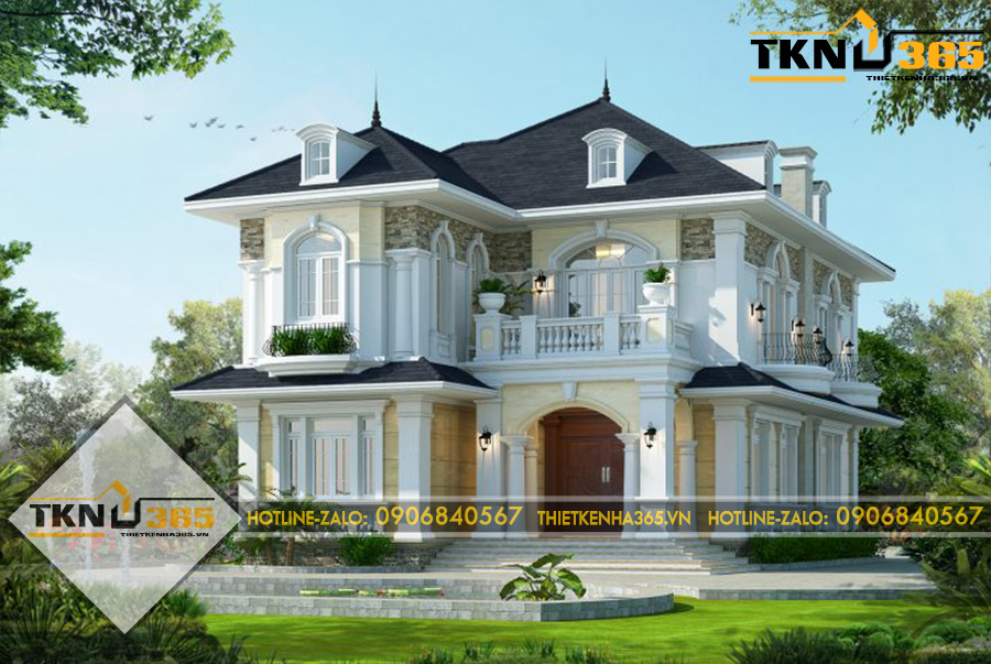 biet thu 2 tang mai thai 2