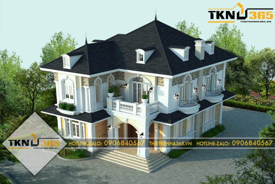 biet thu 2 tang mai thai 3