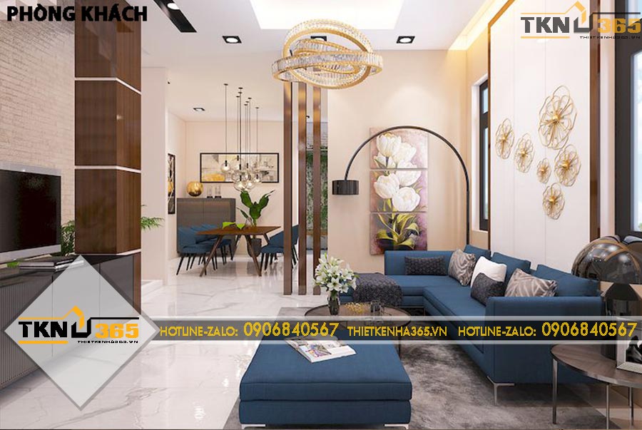 Thiết kế nội thất 3 phòng ngủ anh Hào ở Hóc Môn