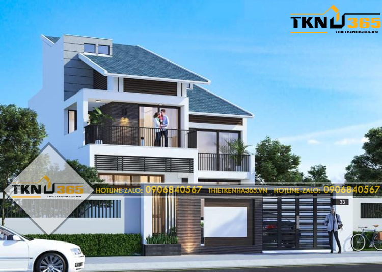 phoi canh thiet ke biet thu 2 tang mai thai v3 e1597049817567