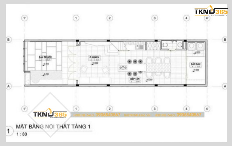 Nhà phố mặt tiền 6m