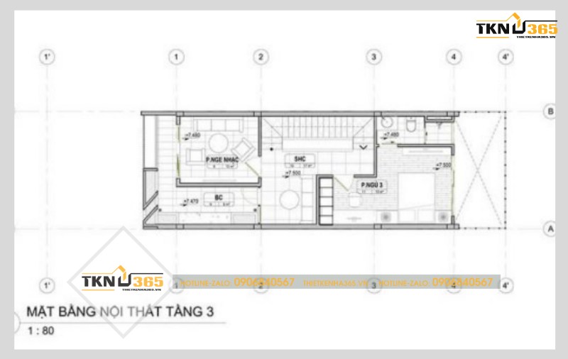 Nhà phố mặt tiền 6m