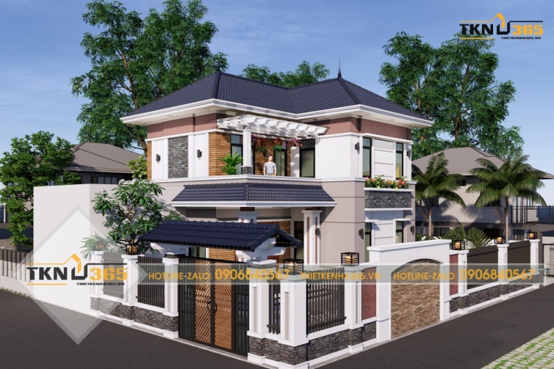 thiết kế nhà diện tích 100m2