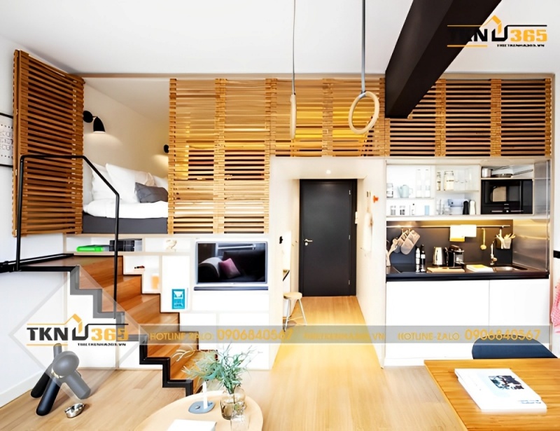 Thiết kế nhà diện tích nhỏ 20m2