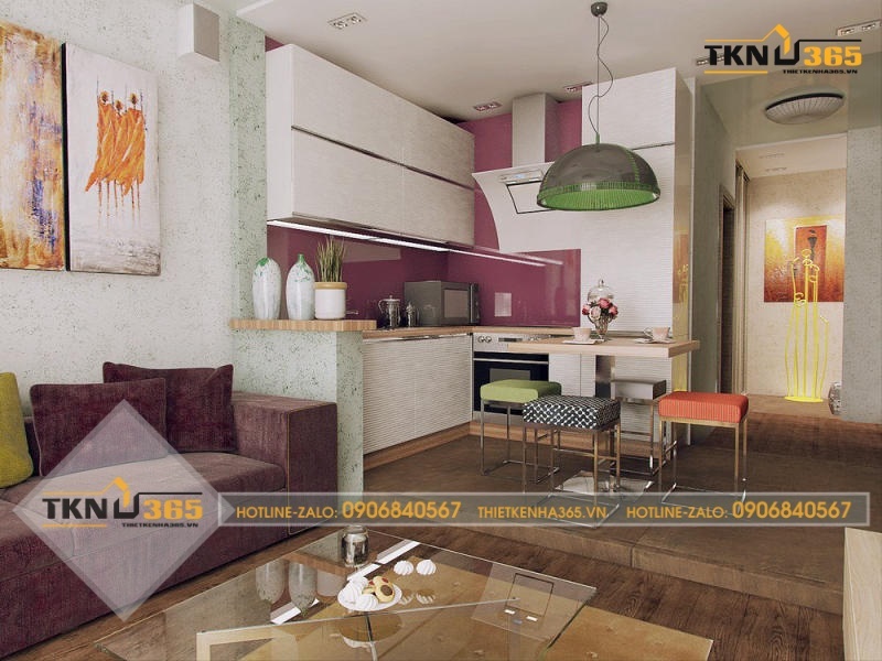 thiết kế nhà diện tích nhỏ 20m2