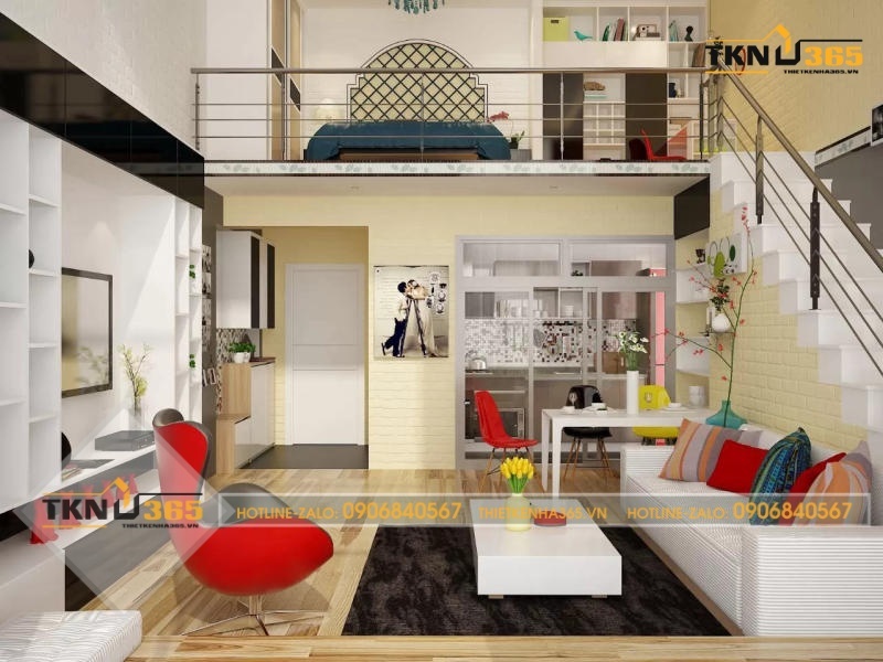 Thiết kế nhà diện tích nhỏ 20m2