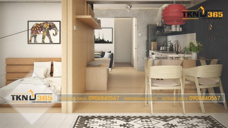 thiết kế nhà diện tích nhỏ 20m2