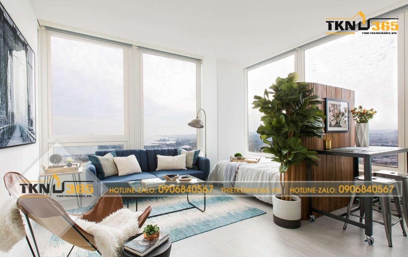 thiết kế nhà diện tích nhỏ 20m2