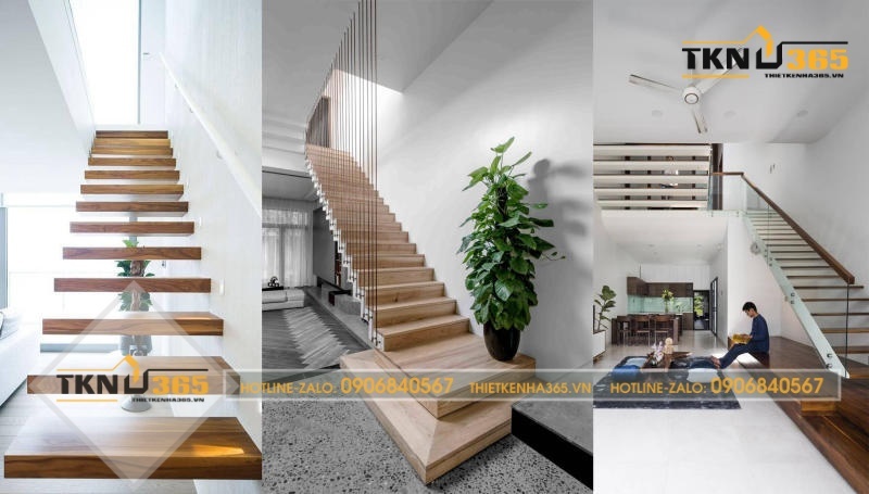 Thiết kế cầu thang cho nhà diện tích nhỏ 20m2