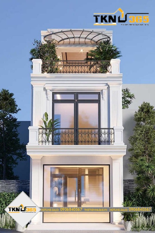 nhà phố 2 tầng 3 phòng ngủ 