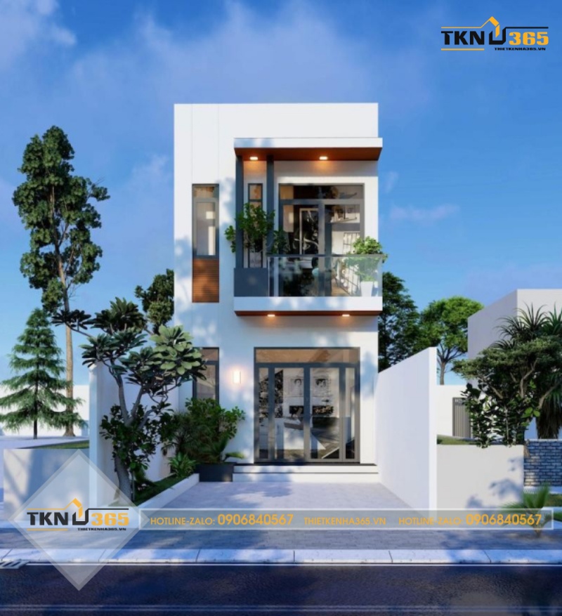 Thiết kế nhà 60m2 với chi phí 600 triệu