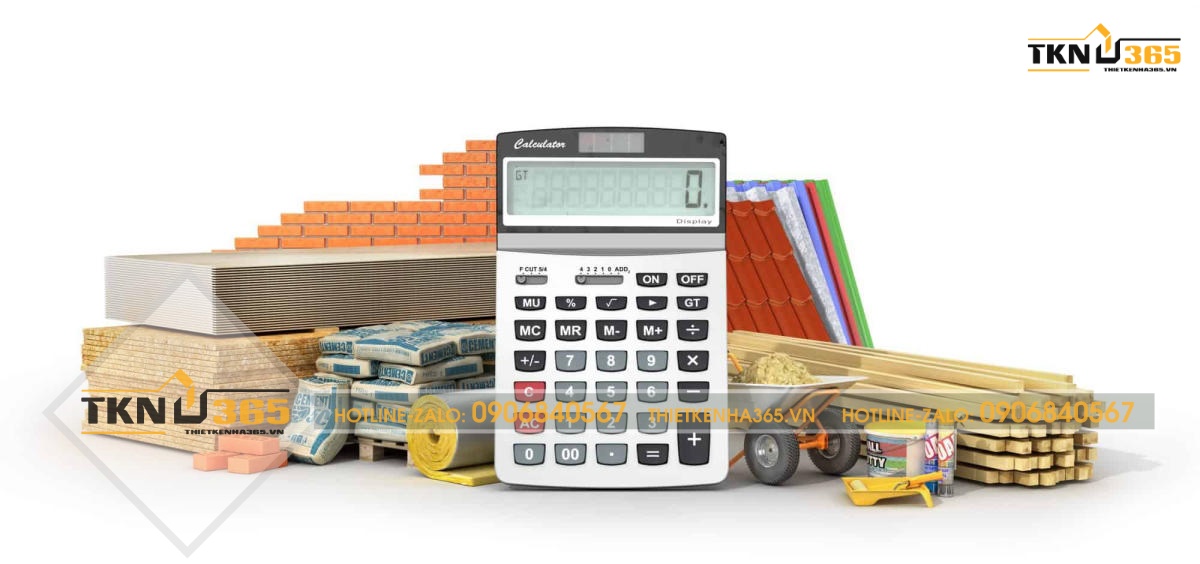 chi phí xây nhà 1 tầng 40m2