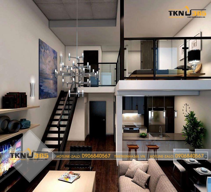 thiết kế nhà nhỏ 24m2