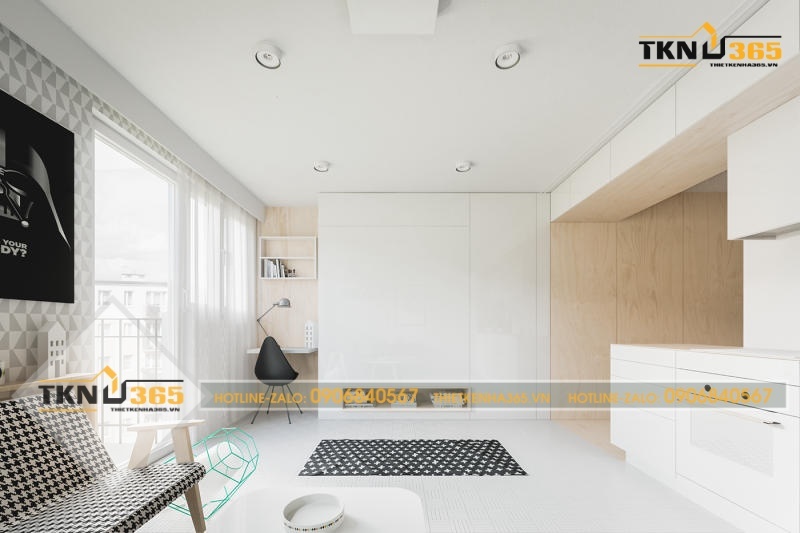 thiết kế nhà nhỏ 24m2