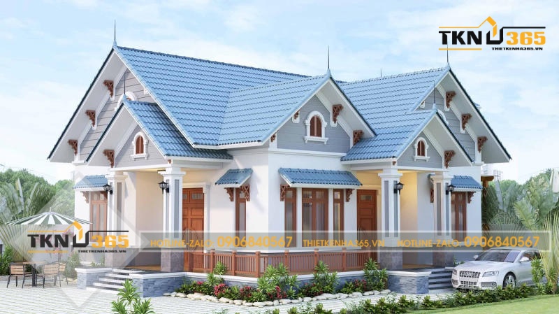 mẫu nhà ống 1 tầng