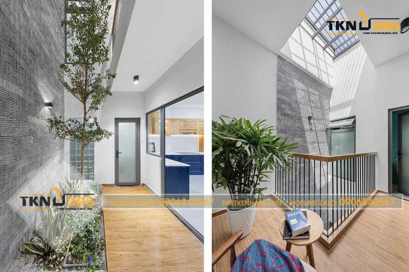 mẫu nhà ống có gác lửng đẹp