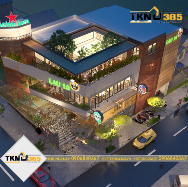 Nhà 2 mặt tiền kinh doanh nhà hàng lẩu