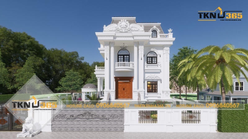 biệt thự kiểu pháp