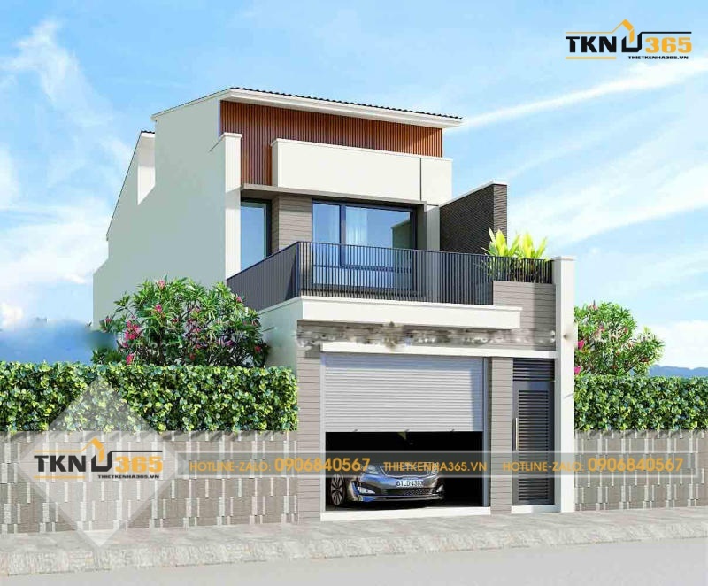 Thi công nhà 2 tầng