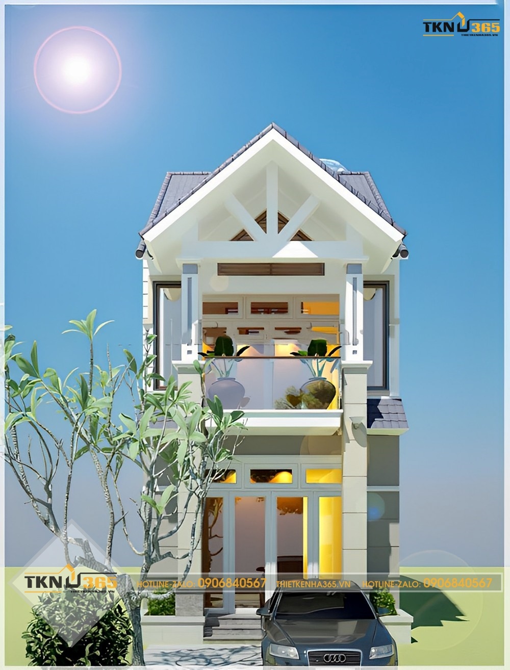 Ngôi nhà 2 tầng với giá 400 triệu nhưng vẫn sang trọng và đẳng cấp