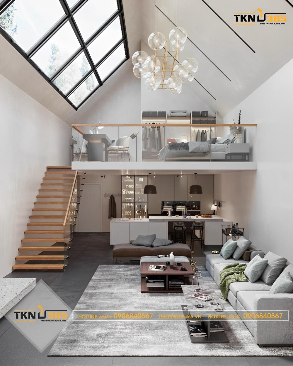 Phối cảnh mặt tiền thiết kế nhà 2 tầng 35m2 hiện đại phối màu độc đáo