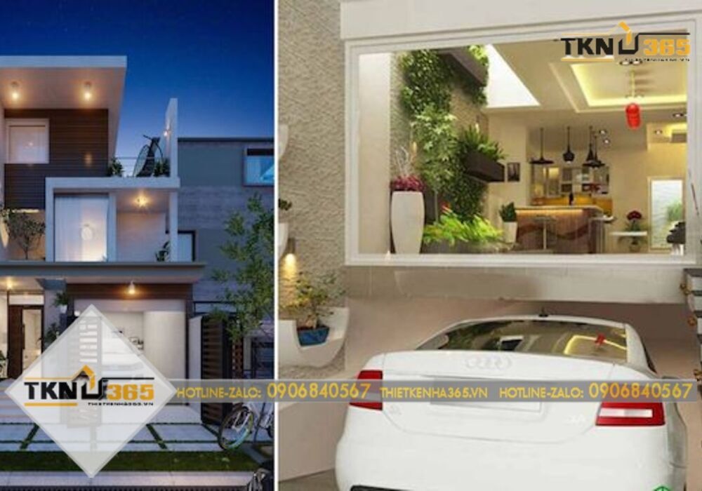 Gara để xe tiết kiệm không gian