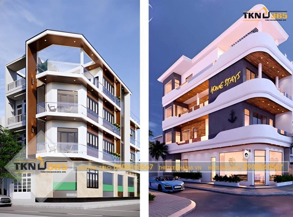 thiết kế nhà ở kết hợp kinh doanh