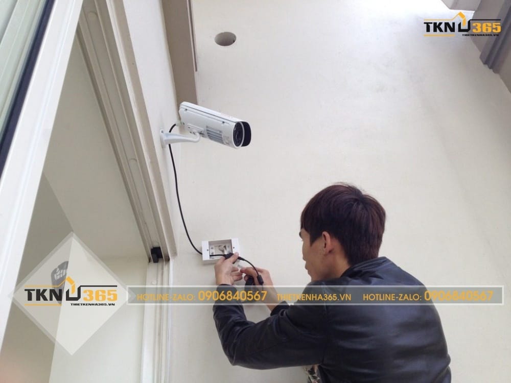 Lắp đặt camera an ninh cho nhà ở kết hợp kinh doanh