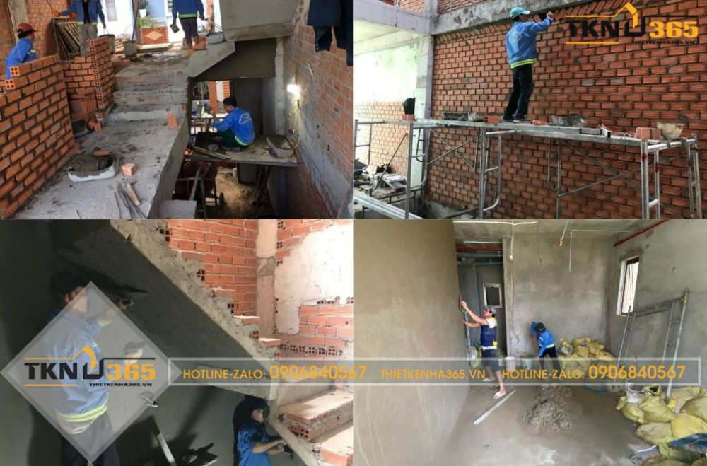 mẫu nhà 2 tầng chữ l 100m2