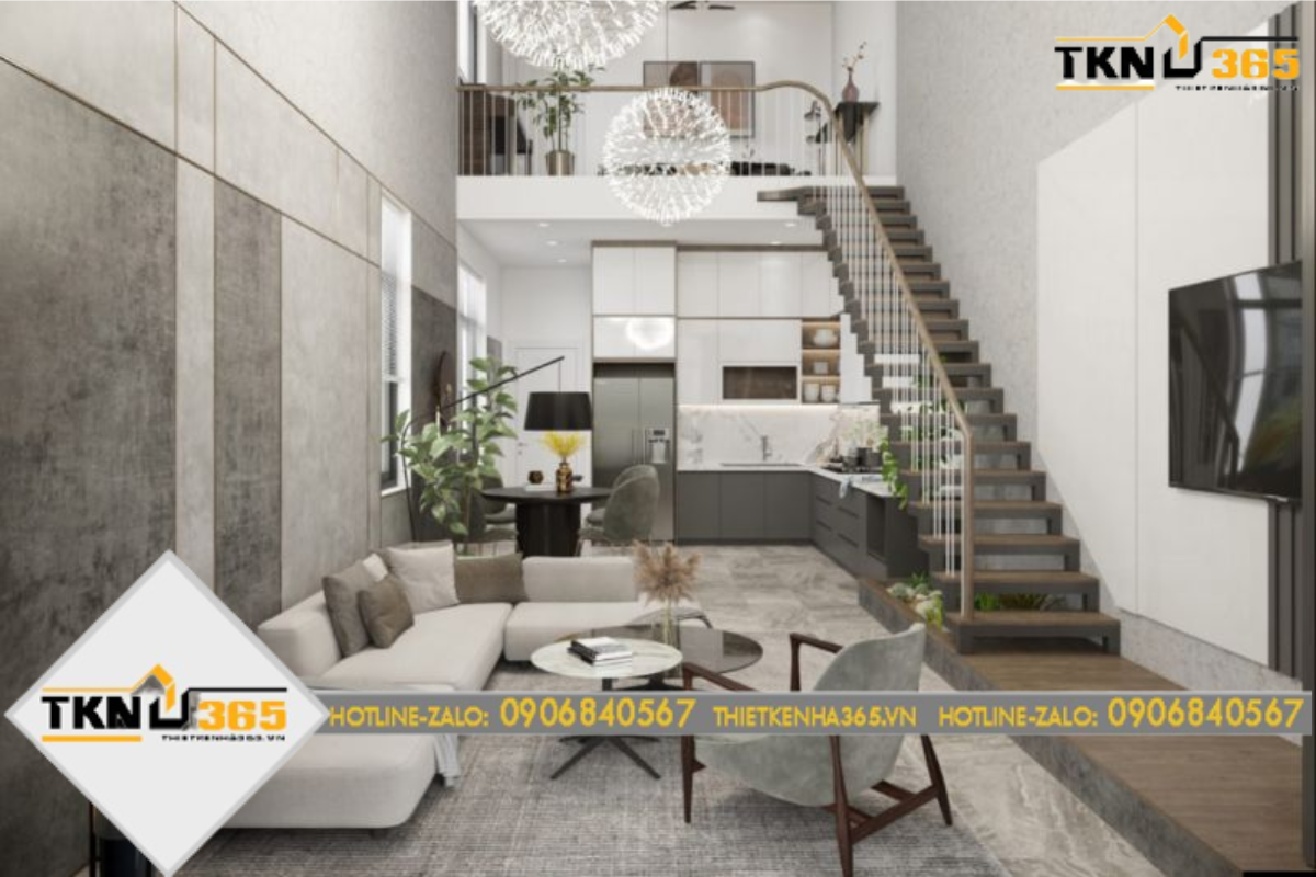 Nhà cấp 4 gác lửng