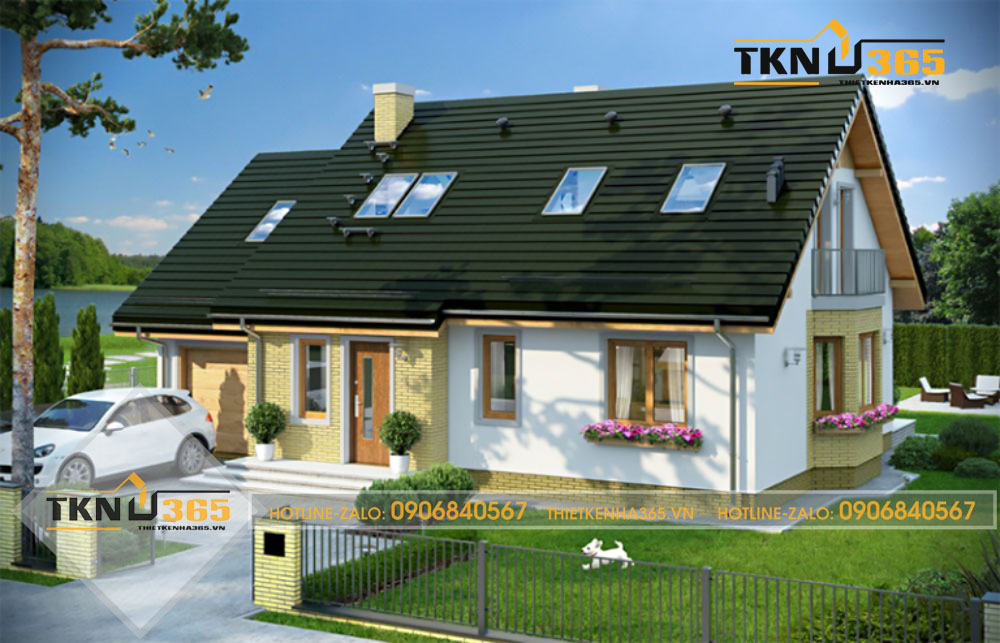 mẫu nhà cấp 4 nông thôn