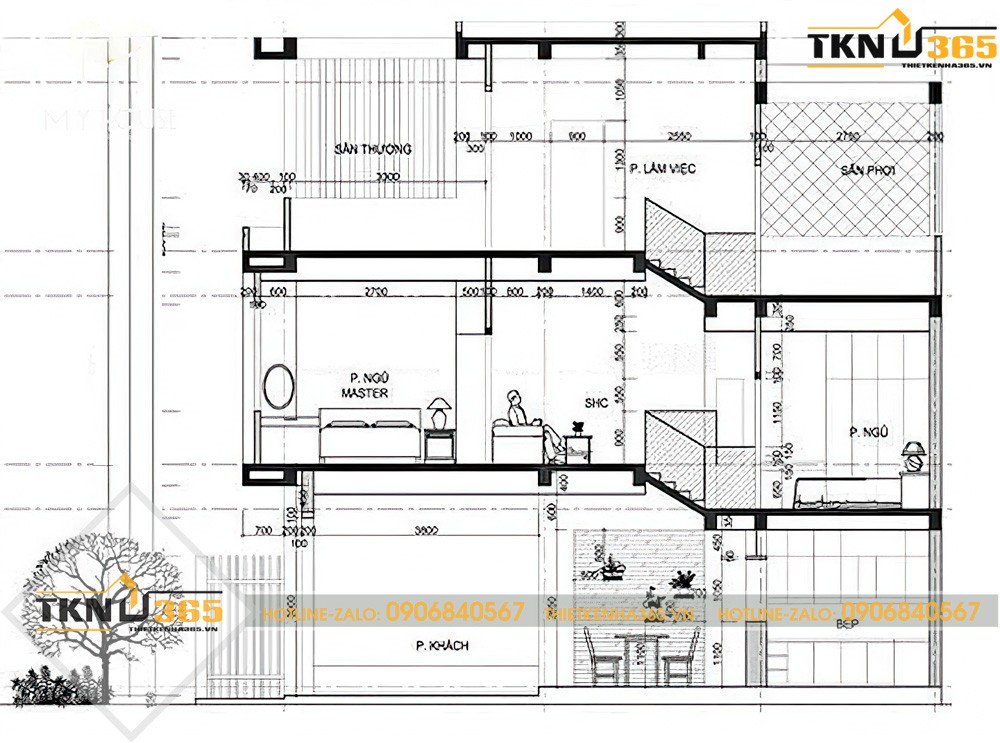 mau nha lech tang 4x12 13