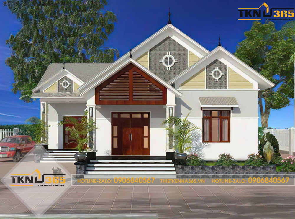  nhà đẹp hình vuông 8x8 