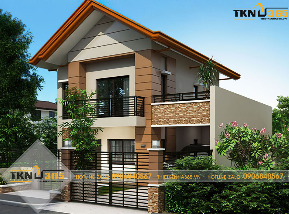  nhà đẹp hình vuông 8x8 