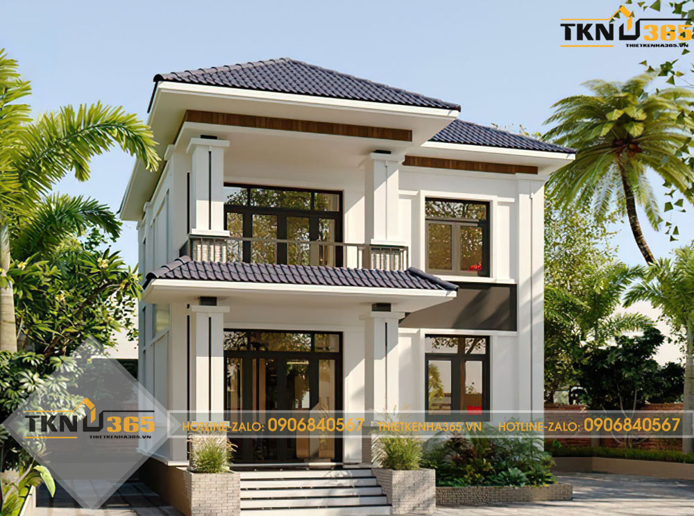  nhà đẹp hình vuông 8x8 