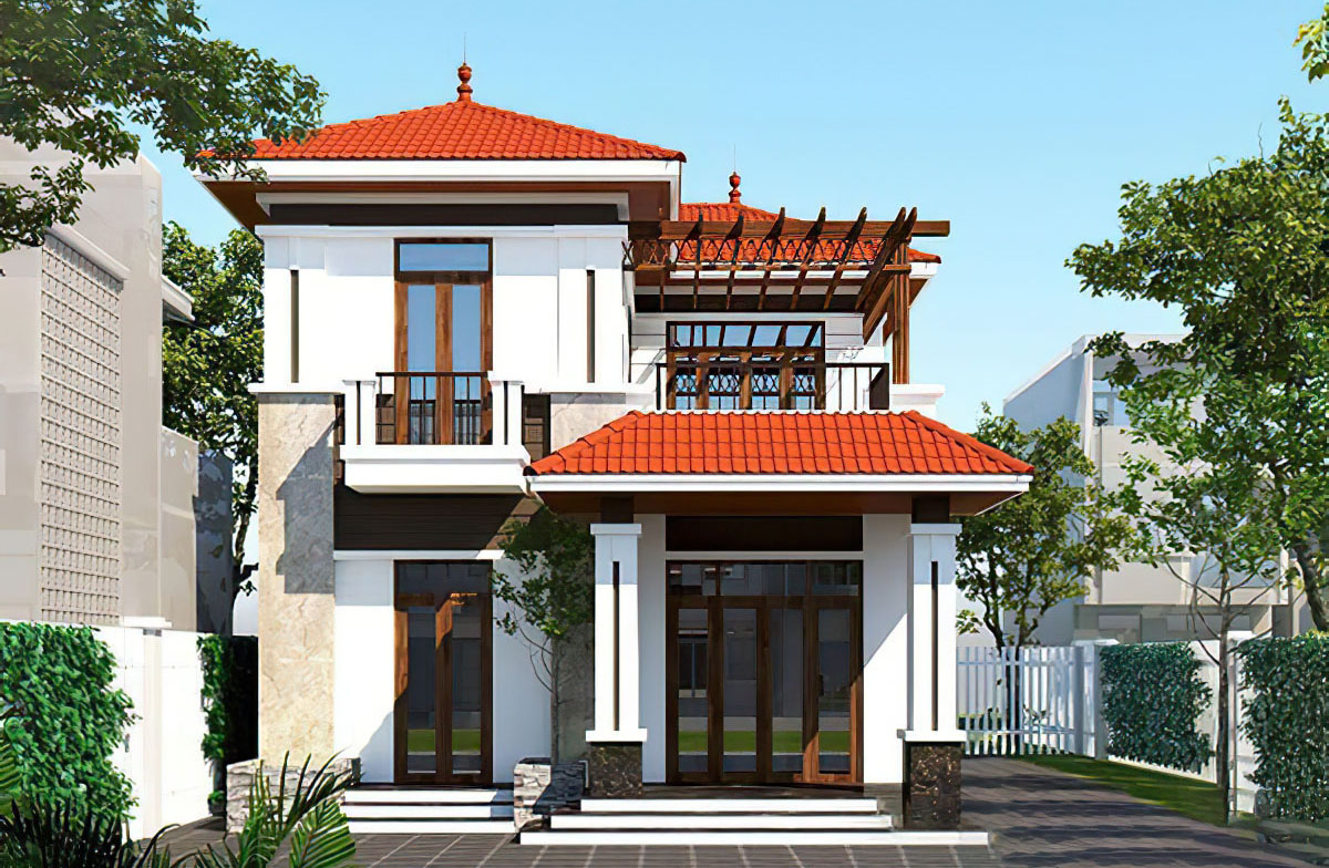  nhà đẹp hình vuông 8x8 