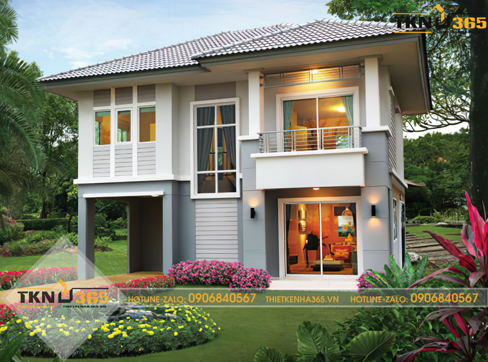  nhà đẹp hình vuông 8x8 