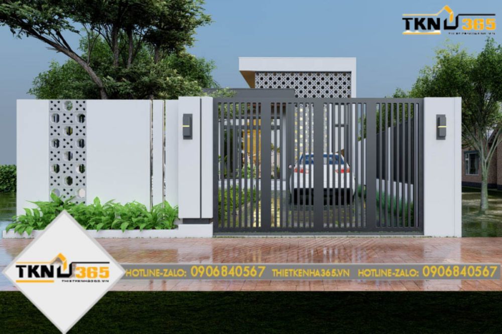 nhà cấp 4 mái bằng 