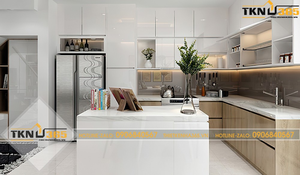 nhà lệch tầng 5x15 