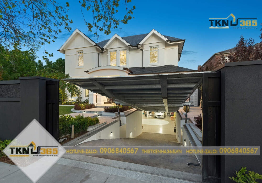 Thiết kế nhà có tầng hầm 5x20