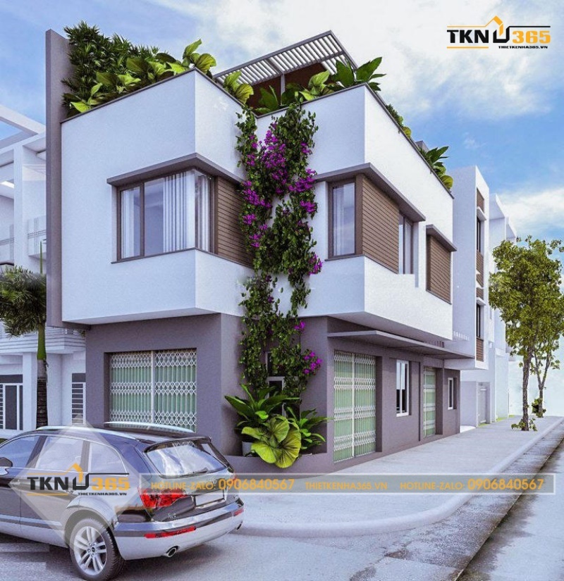 299+ Mẫu thiết kế nhà 2 mặt tiền kinh doanh đẹp, hiện đại