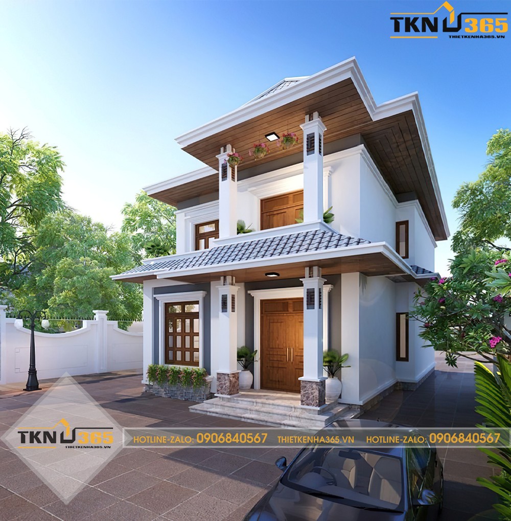 thiết kế nhà vuông